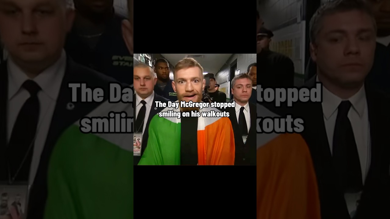 The day McGregor stopped smiling 😔#ufc #ufcfighter #mma #conormcgregor #mcgregor #conormcgregorufc