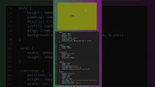 3D Text Rotating Effect Using HTML CSS #shorts