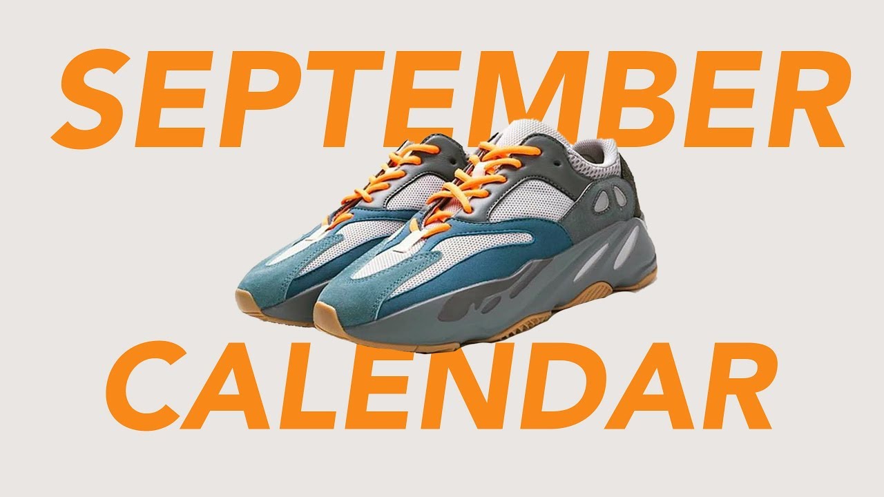 YEEZY RELEASES FOR SEPTEMBER - LEAKED!!