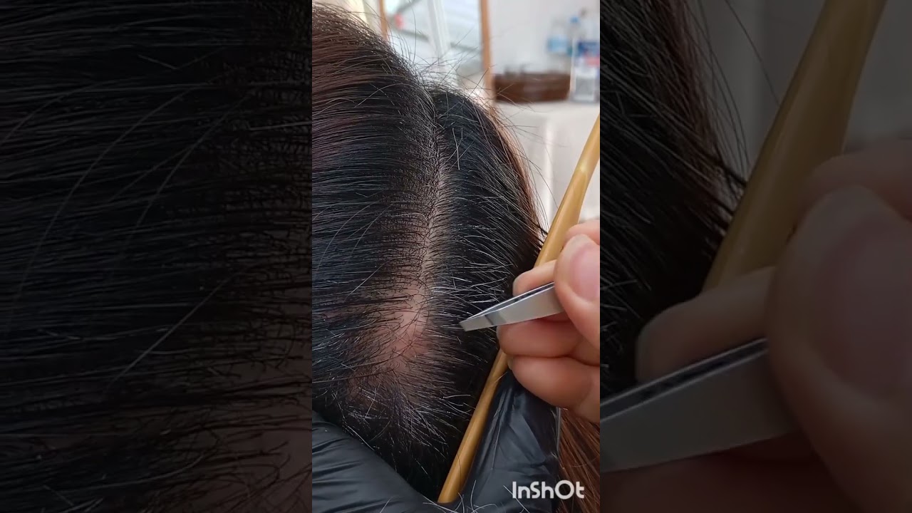 #выщипываниеседыхволос #выщипываниеседыхволос #youtube