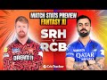 Match 41 srh vs rcb today match prediction srh vs rcb stats  who will win