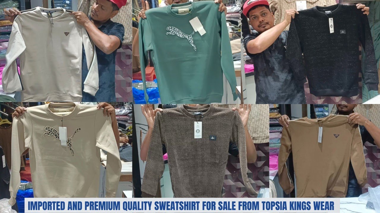 Budget - friendly Premium Sweatshirt | Imported Winter Wear for Men from king wear Topsia 
