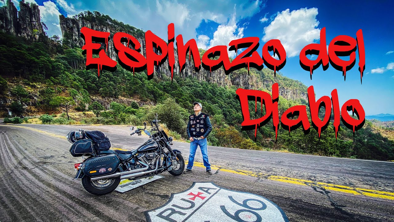 El ESPINAZO DEL DIABLO en mi Harley Davidson y sus mil curvas