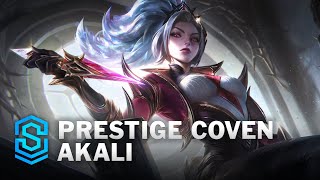 Prestige Coven Akali Skin Spotlight - League Of Legends