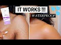 How To Cover STRETCH MARKS on ARMS with MAKEUP (Waterproof Body Makeup) Does it Transfer?