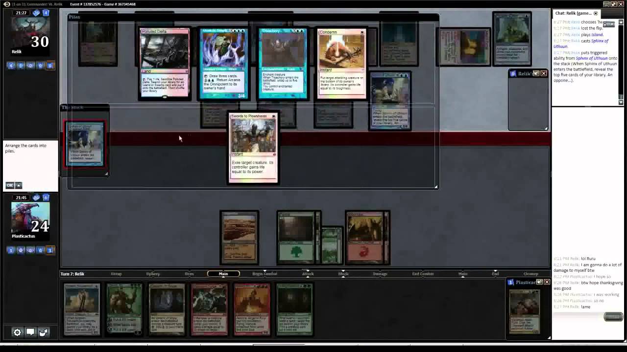 Relik Hunting 41 -- ????? Vs. Grand Arbiter -- Commander