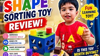 Shape Sorting Toy Review |Educational & Fun LearningToy for Kids |Toy Review