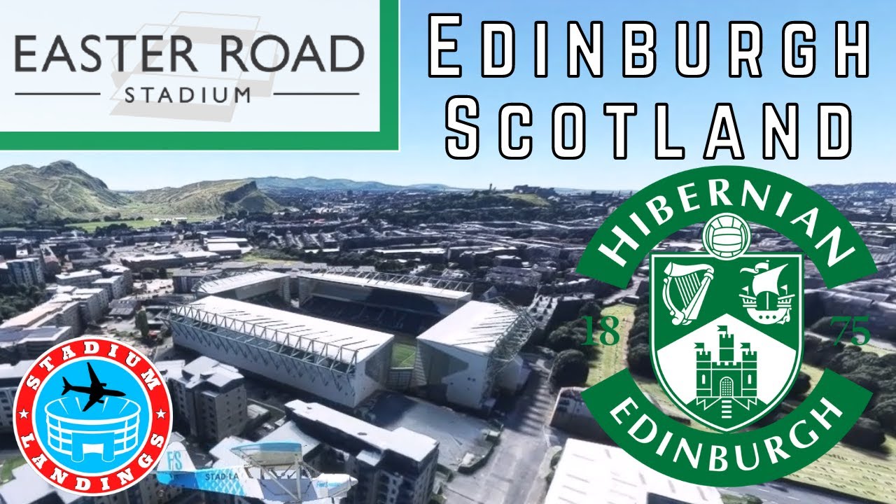 Easter Road - Microsoft Flight Simulator STADIUM LANDING!