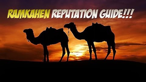 World of Warcraft Guide | How to get Ramkahen Rep and 2-3k Gold EASILY! Works for 6.2!