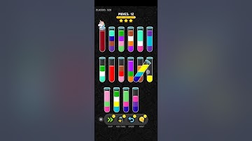 Color water sort 3d level 528