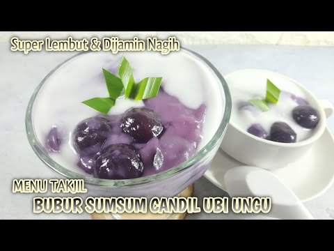 Gambar Bubur Sumsum Candil Ubi Ungu
