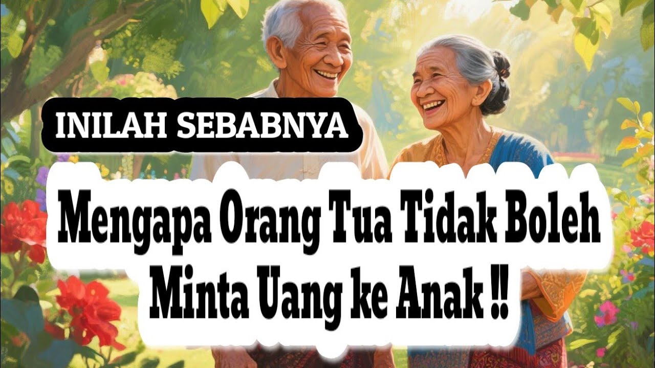 INILAH ALASAN ORANG TUA TIDAK BOLEH MINTA UANG KE ANAK !!