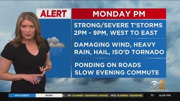 First Alert weather: CBS2 6:30 p.m. forecast