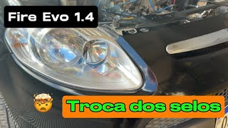Dica para trocar os selos do motor Fire Evo 1.4