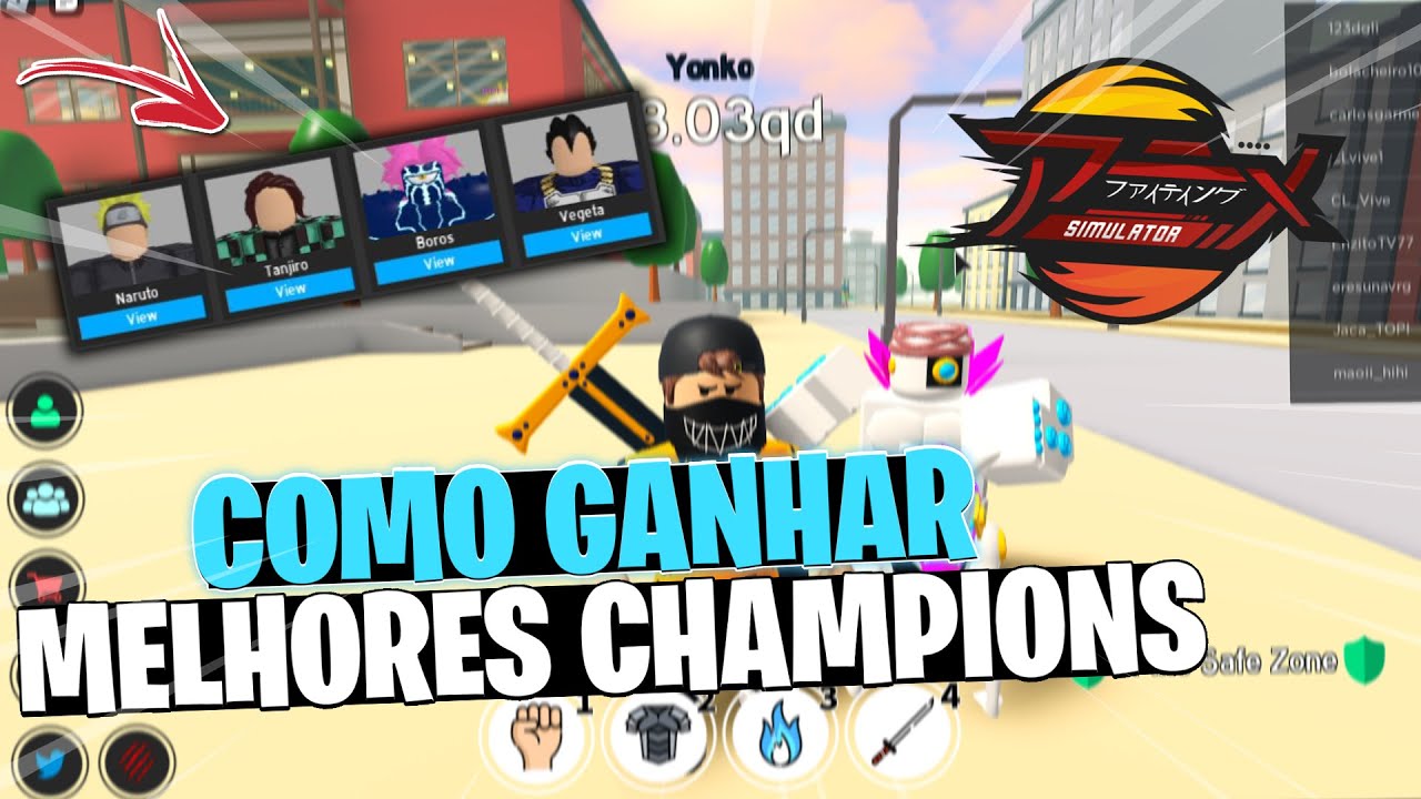 <em>BUG?</em> COMO GANHAR OS MELHORES CHAMPIONS NO ANIME FIGHTING