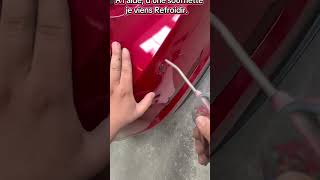 Une réparation rapide et pas cher #carrosserie #reparation #astuce