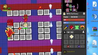 Rotmg cheater: Yubashirii (tile hack, auto aim, no clip)