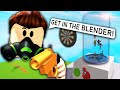 Roblox VR Hands - FORCING Players Into a Blender (Funny Moments)