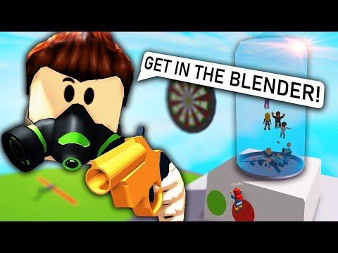 Roblox VR Hands - FORCING Players Into a Blender (Funny Moments)