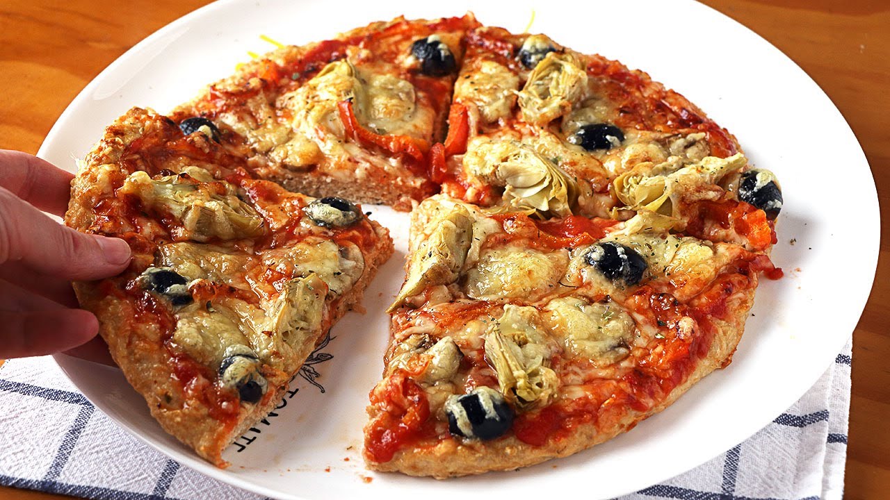 Pizza SIN harina - Receta muy rápida y fácil - YouTube