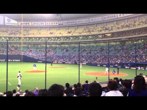 [サヨナラ勝ち平田タイムリー]横浜DeNA対中日第三戦