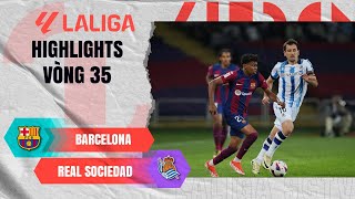 BARCELONA - REAL SOCIEDAD: TRỞ LẠI VỚI TOP 2 | LALIGA EA SPORTS 23\/24