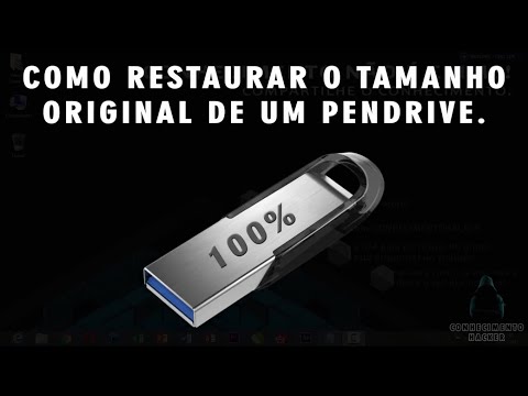 Vídeo: Como Aumentar O Tamanho De Uma Unidade Flash