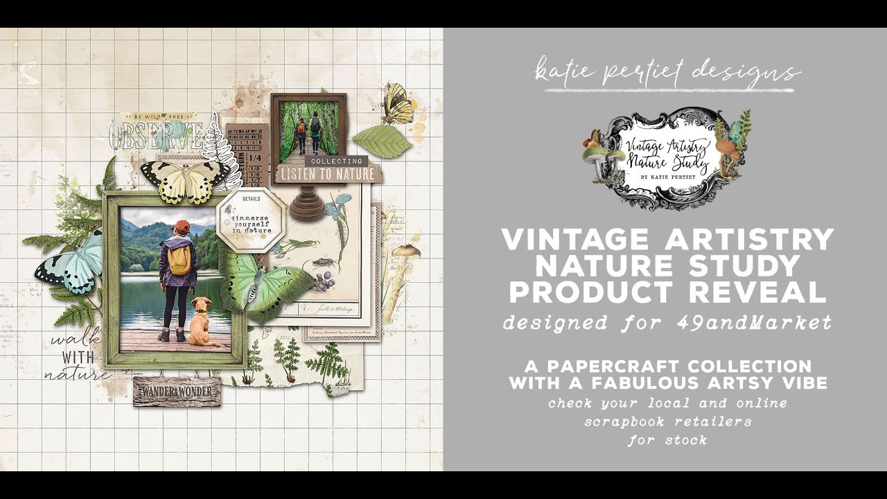 Unboxing Vintage Artistry Nature Study for 49andMarket YouTube