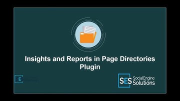 Tutorial on Insights and Reports in "Page Directories Plugin"