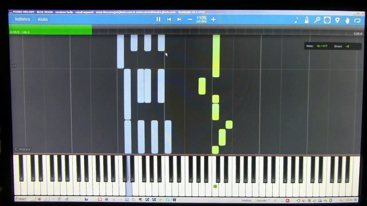 Imparare a suonare il pianoforte a memoria anche partendo da zero
