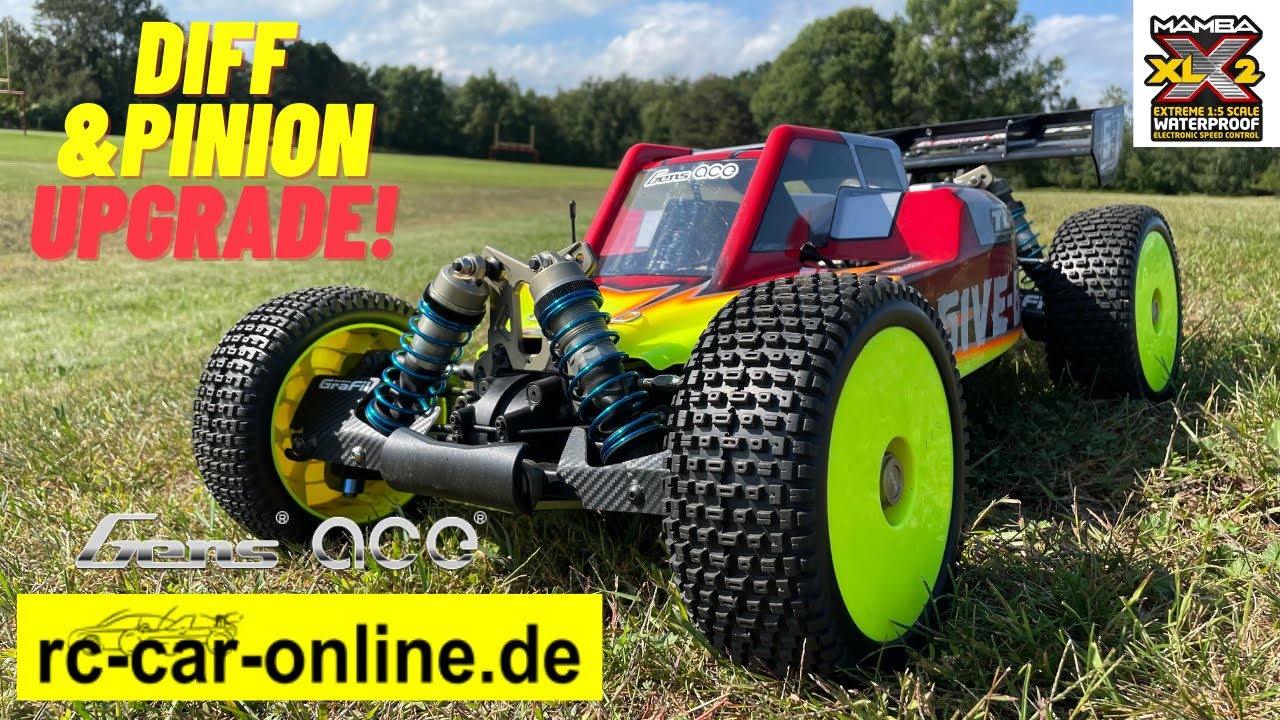 Losi 5ive B Brushless (центральный дифференциал заменен на масло 1 млн. ватт, шестерня 18 зубьев)