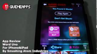 Word Uno for iPhone&iPad! Find The Words While Racing The Clock! screenshot 3