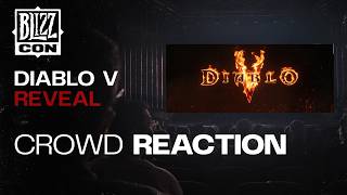 Crowd Reacts to Diablo V Reveal!