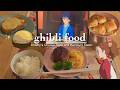 Cooking Studio Ghibli Food 🍳 The Secret World of Arrietty 🌷 Cheese Toast & Hamburg Steak Vlog 🇯🇵