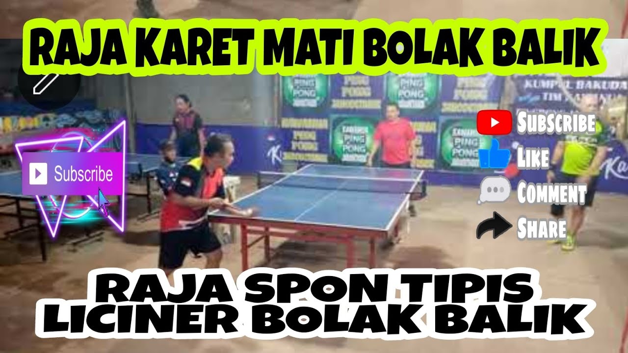 RAJA SPON TIPIS MUGGY KISUT NINGRAT PEMAIN CADANGAN vs RAJA KARET MATI AMIN OWNER KARJO - KPJ Cup II
