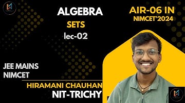 #sets 02 for #nimcet #jeemains #aspirants