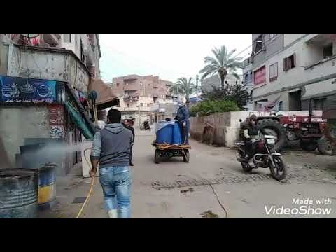 تطهير قرية الضهرية شربين تحت رعاية جروب ابناء الضهرية