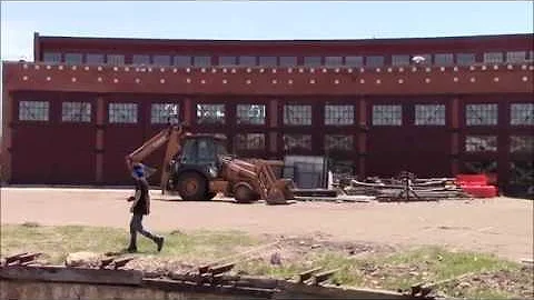 Evanston UP roundhouse turntable ride by Lake Shore Model Railroad Association