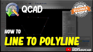 Qcad How To Line To Polyline