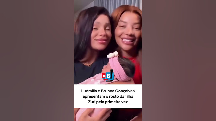 Ludmilla e Brunna Gonçalves apresentam o rosto da filha Zuri pela primeira vez