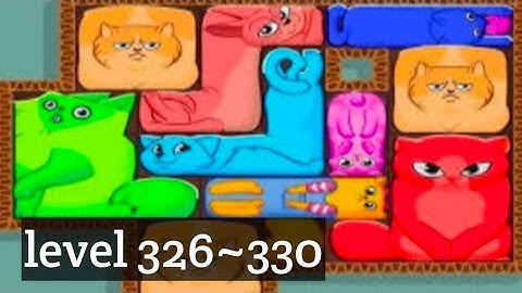 Puzzle Cats - level 326~330  Solve 