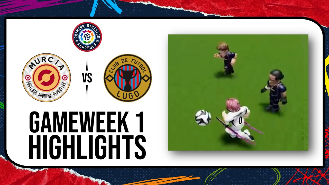 Murcia S.A.D. vs C.F. Lugo | RFL S1 - Primera Division Española [GW1]