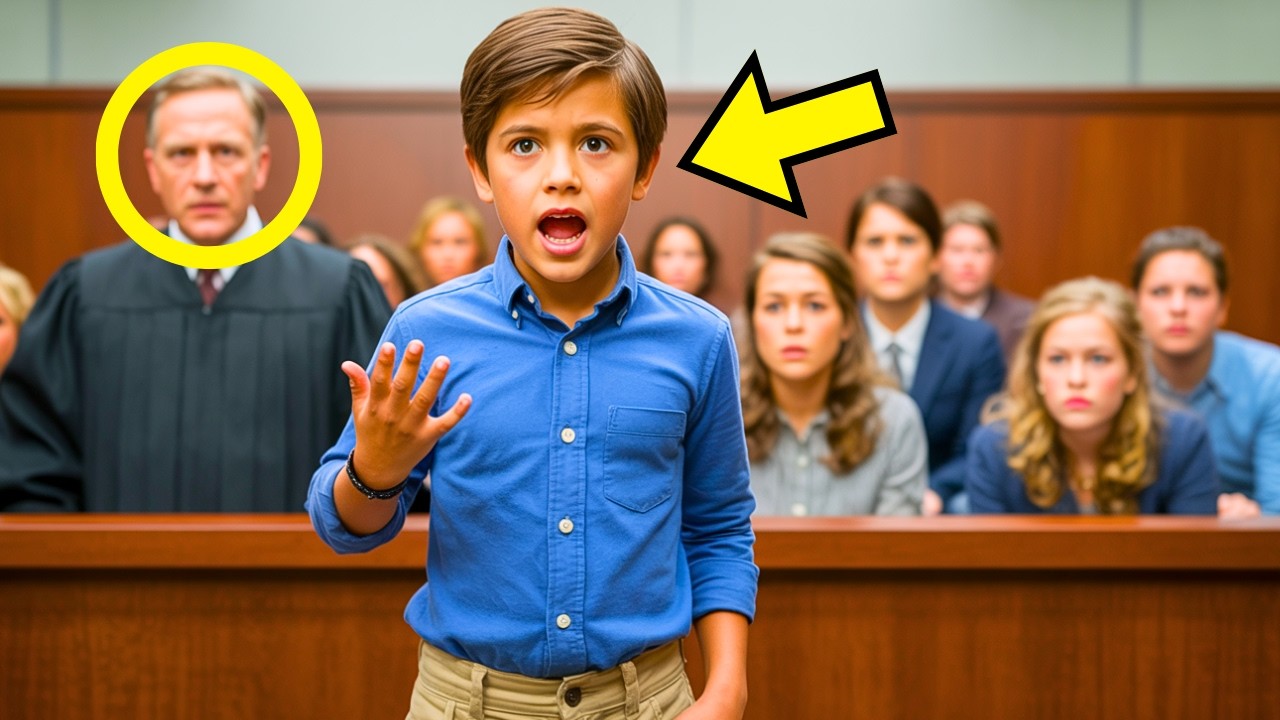 ¡NIÑO DE 8 AÑOS ASOMBRA AL JUEZ CON SU INTELIGENCIA JURÍDICA, TODO EL JURADO SE QUEDA IMPACTADO!
