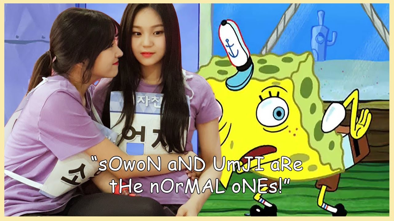 sowon and umji are not normal