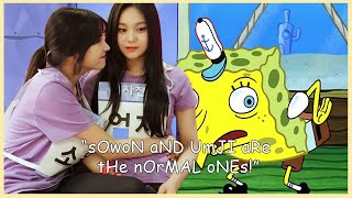 sowon and umji are not normal