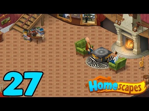 HOMESCAPES STORY WALKTHROUGH - PART 27 GAMEPLAY - ( iOS | Android )