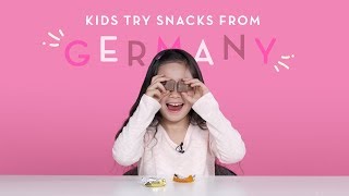 Kids Try Snacks from Germany | Kids Try | HiHo Kids