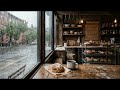 A Gentle Brooklyn Evening | Rainy Rhodes Jazz for Anxiety Relief &amp; Deep Sleep