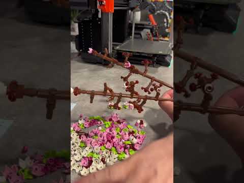 3d printed vase for lego 40725
