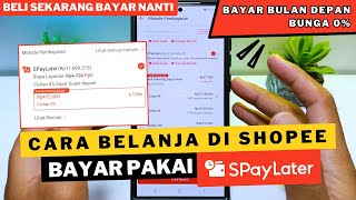 How To Use Shopees Spaylater Buy Now Pay Next Month
